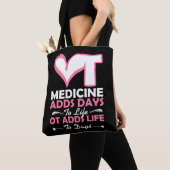 職業セラピーが命を日 トートバッグ (クローズアップ)