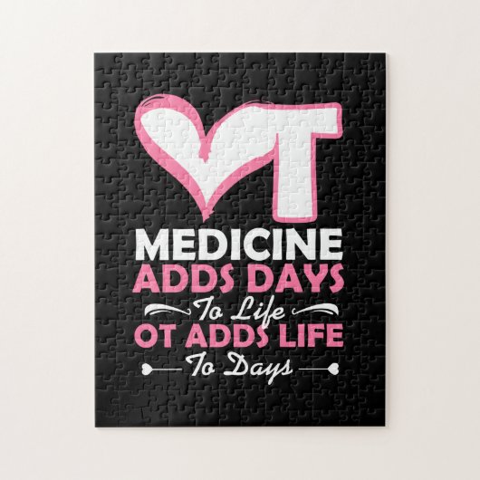 職業セラピーが日に命を吹き込む ジグソーパズル (縦)