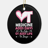 職業セラピーが日に命を吹き込む セラミックオーナメント (左)