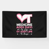 職業セラピーが日に命を吹き込む 横断幕 (横)