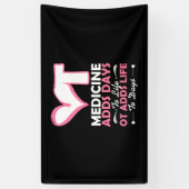 職業セラピーが日に命を吹き込む 横断幕 (縦)