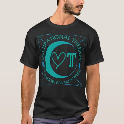 職業セラピーのシャツと一緒にできるよ Tシャツ (正面)