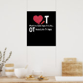 職業セラピーは日ハート媒体に生命を追加 ポスター (キッチン)