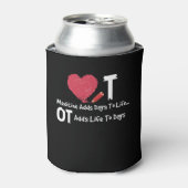 職業セラピーは日ハート媒体に生命を追加 缶クーラー (缶正面)