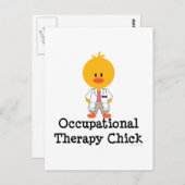 職業セラピーシックハガキ ポストカード (正面/裏面)