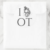 職業セラピーシール周り ラウンドシール (バッグ)