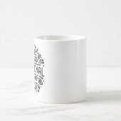 職業セラピーセラピスト コーヒーマグカップ (中央)