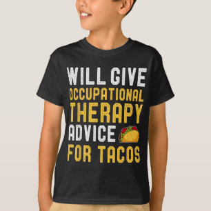 職業セラピータコ恋人おもしろい諺バット Tシャツ