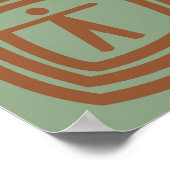 職業セラピーポップ・アートの芸術 ポスター (角)