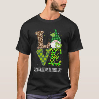 職業セラピーラブSt patricks day格言ル Tシャツ