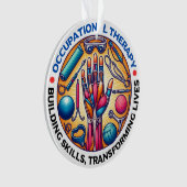 職業セラピー建物技能 オーナメント (正面)