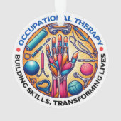 職業セラピー建物技能 オーナメント (裏面)