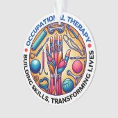 職業セラピー建物技能 オーナメント (正面)