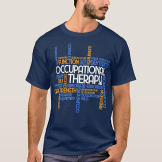 職業セラピー職業セラピストOT Tシャツ