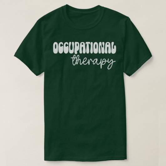 職業セラピー1 Tシャツ (デザイン正面)