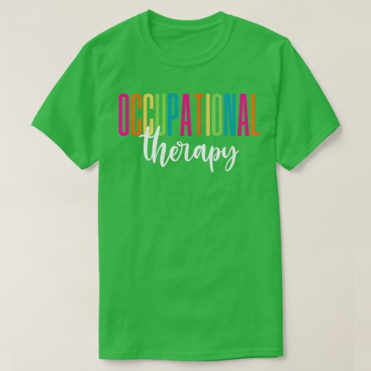 職業セラピー3 Tシャツ (デザイン正面)
