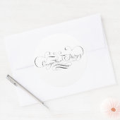 職業セラピー ラウンドシール (封筒)