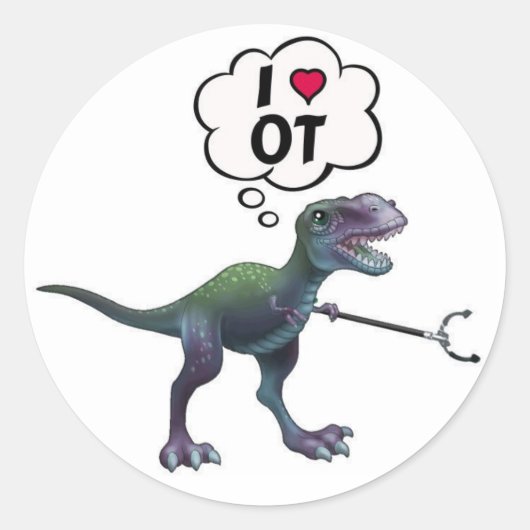 職業セラピー：完了だ！シール ラウンドシール (正面)