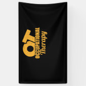 職業セラピー 横断幕 (縦)