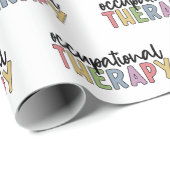 職業セラピーOTギフト ラッピングペーパー (ロールコーナー)