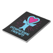 職業セラピーOTセラピスト ノートパッド (回転)