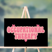 職業セラピーOT アクリルサイン (ニュートラル)