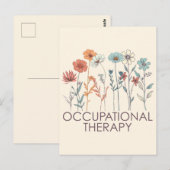 職業セラピーOT ポストカード (正面/裏面)