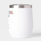 職業パーソナライズされたセラピストOTギフト (背面)