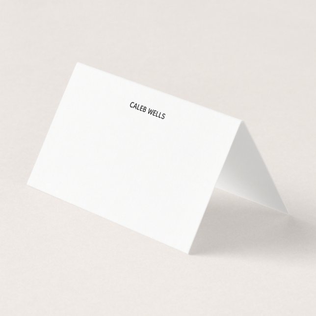 職業プレーンシンプルホワイトアトラクティブ (正面)