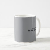 職業一家の失望 コーヒーマグカップ (正面右)