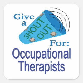 職業上のセラピスト スクエアシール