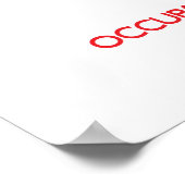 職業保心理学者を信頼する ポスター (角)