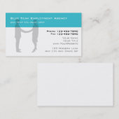 職業安定所の名刺 名刺 (正面/裏面)