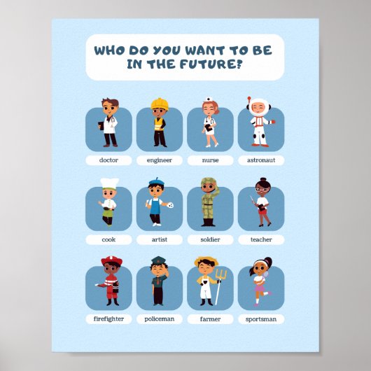 職業違う学校教育学の ポスター (正面)