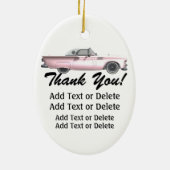 職業 – ウェイトレス – SRF セラミックオーナメント (裏面)