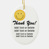 職業 – ウェイトレス – SRF セラミックオーナメント (裏面)