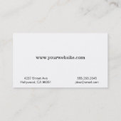 職業/テクスチャ 名刺 (裏面)