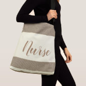 職業 – ナースありがとう!プレゼント クロスボディバッグ (クローズアップ)