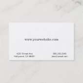 職業 名刺 (裏面)