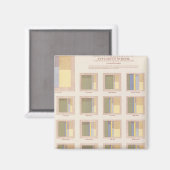 職業、在学中、米国リトグラフ マグネット (正面/裏面)