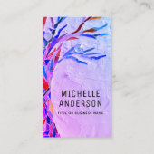 職業QRコードパープル 名刺 (正面)