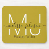 職氏名 マウスパッド (正面)