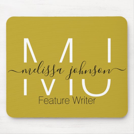 職氏名 マウスパッド (正面)