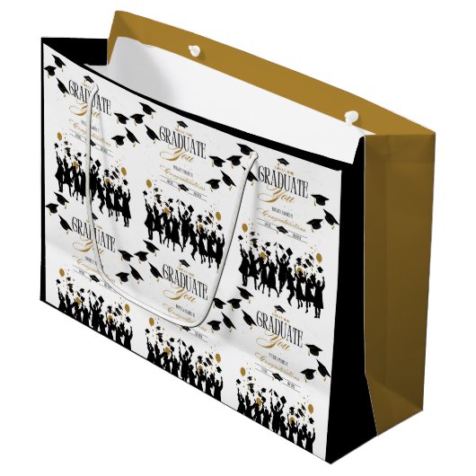 職素晴らし生だ！パーティーまでの祝時間 ラージペーパーバッグ (正面アングル)