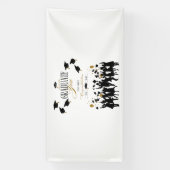 職素晴らし生だ！4x8祝のパーティーまでの時間 横断幕 (縦)