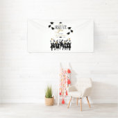 職素晴らし生だ！4x8祝のパーティーまでの時間 横断幕 (インサイチュ)