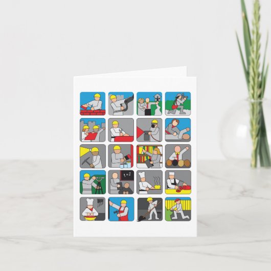 職違う業 カード (正面)