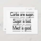 肉が好い ポストカード (正面/裏面)