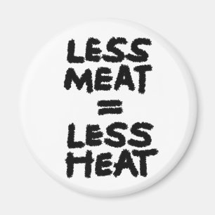 肉が少ない=熱が少ない マグネット