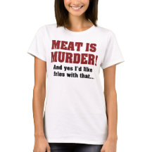 肉が殺された！そしてYes私はそれと一緒にフライドポテトが欲しい